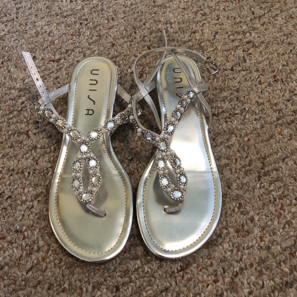 Silver Sandals